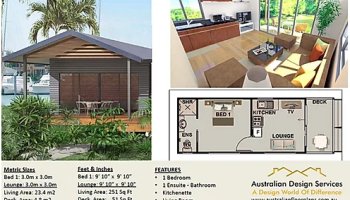 house plans 1 bedroom granny flat