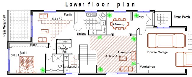 lower floor kit homes plans