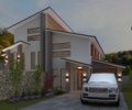 duplex for sloping land